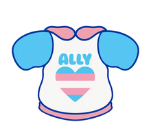Load image into Gallery viewer, SNUGGLE PAWS OUTFIT⭐Trans Ally Hoodie
