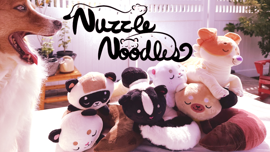 Nuzzle Noodles Pillows Collection