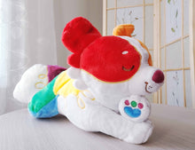 Load image into Gallery viewer, RESTOCK CAMPAIGN: Jellybeans the Pride Collie Weighted Pillow Plush (mid 2024 preorder)
