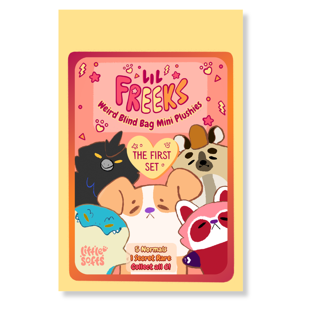 LIL FREEKZ BLIND BAG MINI PLUSH ⭐ The First Set – LittleSofts