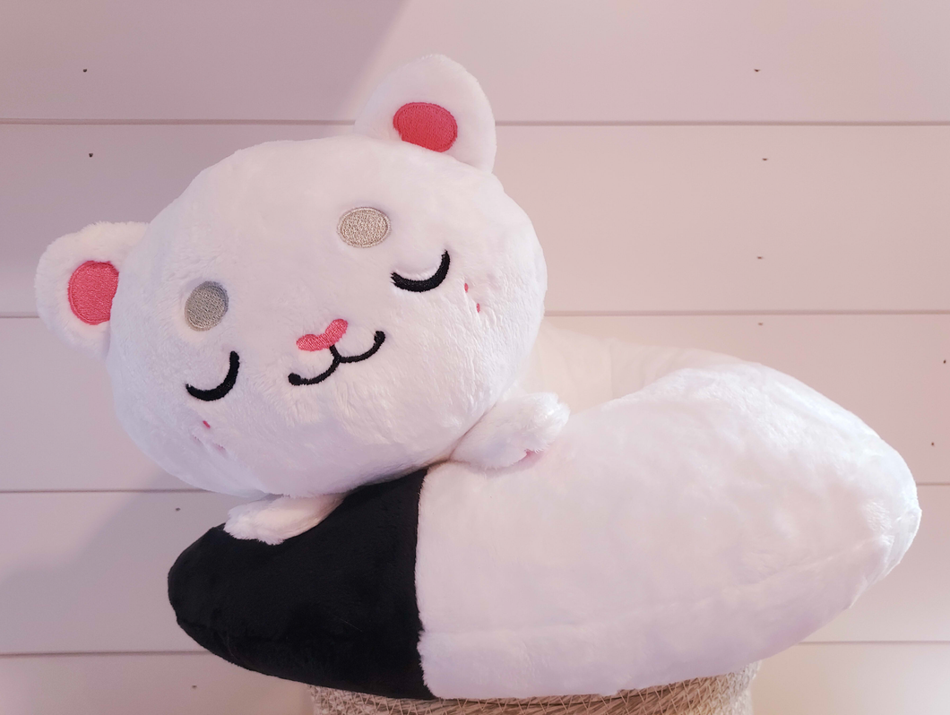 Nuzzle Noodles⭐Pippin the Ermine Pillow (Early 2024 Preorder)
