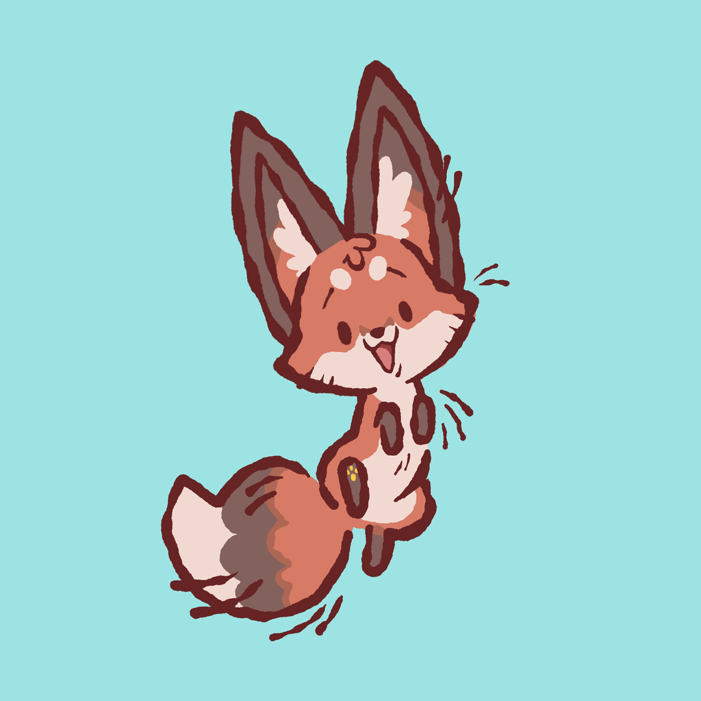 Fanart of Chiffon the red fox