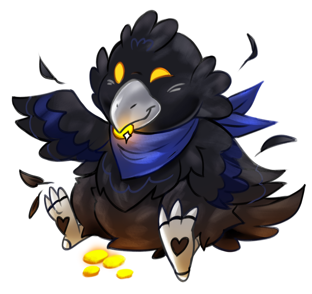 Art of London Fog the raven